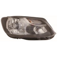 Фара правая VW Caddy 11-15 чорна рамка DEPO 2K5941006