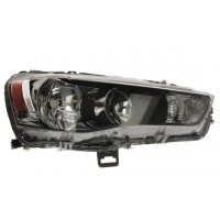 Фара правая Mitsubishi Outlander XL (10-12) ел.рег., Чорна рамка, Depo 8301B554