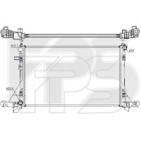 Радіатор охолодження Renault Master / Opel Movano (AVA) FP 56 A163