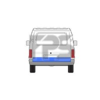 Ремчасть двері FORD TRANSIT 86-91 одиночній задня нижн. зовн. висота 20см. (FPS). FP2515740
