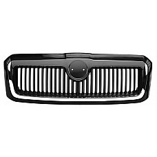 Решітка радіатора Skoda Octavia 2000-2010 хром (зовн. + Внутр. + Рамка) (FPS). 1U0853653A