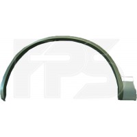 Накладка переднього крила лівий VW Touareg 10-14 (FPS) з хром. молдингом 7P6853717CGRU
