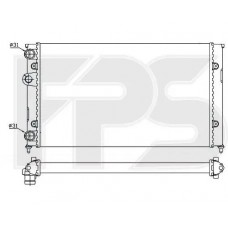 Радіатор охолодження VW Golf III / Vento (FPS) FP 74 A426