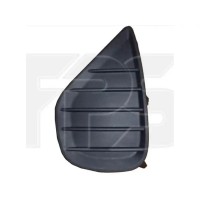 Решітка бампера ліва Toyota Yaris 14-17 без отворів (Тайвань)