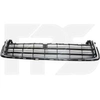 Грати радіаторні нижні (з хром молдингами) Toyota Highlander '13-16 (FPS)
