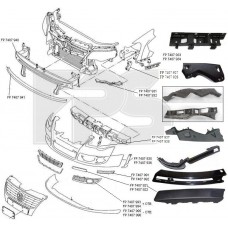 Рамка покажчика повороту VW Passat B6 (пр-во FPS). 3C08077179B9