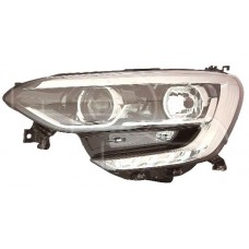Фара RENAULT MEGANE 16- (IV) ліва елктрокор. хром. (DEPO). 260609169R