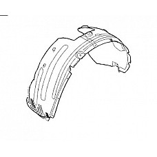 Підкрилок передній KIA SORENTO 15- лівий (FPS). 86810C6000
