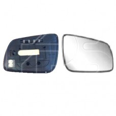 Вкладиш дзеркала MITSUBISHI LANCER X (CY) 07 - 12 / (CX) 08 - 10 лівий обігрів опуклий (FPS). FP4811M11