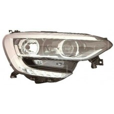 Фара RENAULT MEGANE 16- (IV) права елктрокор. хром. (DEPO). 260100506R