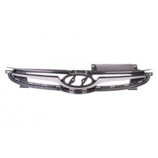 Решітка радіатора Hyundai Elantra MD 14-16 (LKQ) + хром.накладка SEDAN, KOREA model 863503X700