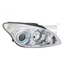 Фара правая Hyundai i30 08-10 хром рамка TYC 921022L020