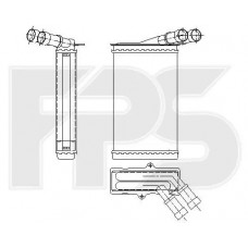 Радіатор опалювача Citroen Berlingo 1997-2002 (FPS)