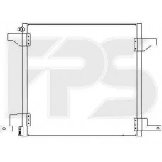 Радіатор кондиціонера (Конденсер) Mercedes 163 1997-2005 (ML-CLASS) SUV (FPS)