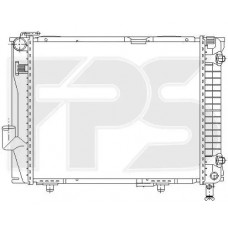 Радіатор охолодження Mercedes-Benz W124 (FPS) FP 46 A983