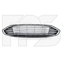 Решітка радіатора Ford Mondeo V '14 -17 (чорний + хром) (FPS). DS7Z8200B