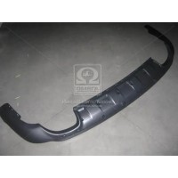 Губа бампера заднього Hyundai Santa Fe '09-12 (Mobis) 866122BAA0