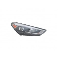 Фара права Hyundai Tucson TL 15-18 USA (Depo) жовта вставка + LED 92102D3150