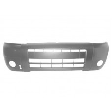 Передній бампер Citroen Berlingo/Peugeot Partner '02-08 під покрас, з отв. птф. LKQ 7401W8