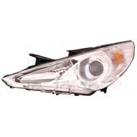 Фара HYUNDAI SONATA 10-14 (YF) ліва елктрокор. h7 + h7 py21w + w5w (FPS). FP3230R5-P