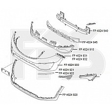 Накладка Kia Sportage 10-. 865823W000