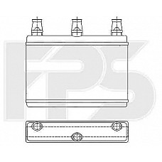 Радіатор опалювача BMW 5 E60, BMW 6 E63 (FPS)