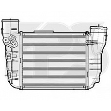 Интеркулер (кульок) Audi A4 B6 (01-04) 1.8 T 20v BEX (зліва) (AVA)