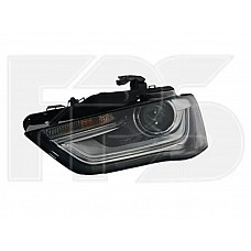 Фараправа Audi A4 B8 12-16 (DEPO) Ел. D3S/PWY24W/LED; +КОР