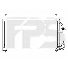 Конденсатор кондиціонера Daewoo Espero 1995-1999