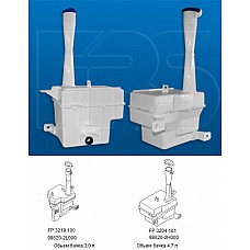 Бачок омивача Hyundai Elantra 06-10 (FPS). 986202H000