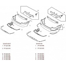 Бачок омивача Hyundai Accent 06-10. 986111G000