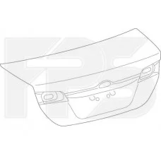 Кришка багажника TOYOTA CAMRY 11-14 (XV50) USA з отвором під спойлер (FPS). 6440106630