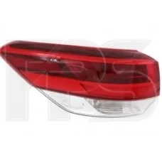 Ліхтар лівий Toyota Highlander 16-19 (Depo) зовнішній, WY21W+LED