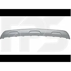 Накладка переднього бампера Chevrolet Trax 17- (Тайвань) смужка