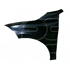 Крило ліве RENAULT MEGANE 09-14 (III) переднє без отвору (FPS). 631000047R
