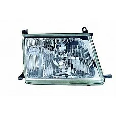 Фара правая Toyota Land Cruiser J100 (98-04) електрокоректор прозорий розсіювач ТИП EUR (DEPO).
