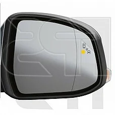 Вкладиш дзеркала Ford Focus 08- правий з обігрівом асферический (FPS). FP2809M52