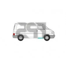 Поріг VW T4 90-03 (окрім CARAVELLE 96-) правий внутрішній під пасаж. дверима (FPS). FP9558022