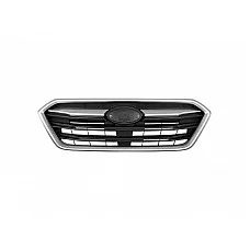 Решітка радіаторна Subaru Legacy 18-20 (Тайвань) чорна, сірий металік 91121AL18A