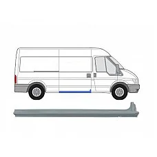 Порог правий бокових дверей Ford Transit 00-13 повний