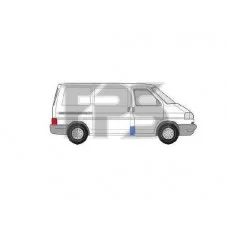 Ремчасть боки VW T4 90-03 (окрім CARAVELLE 96-) права мала між дверима (FPS). FP9558004