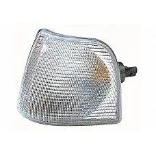 Покажчик повороту лівий Audi 100 -91 білий (DEPO). 441-1506L-UE-C